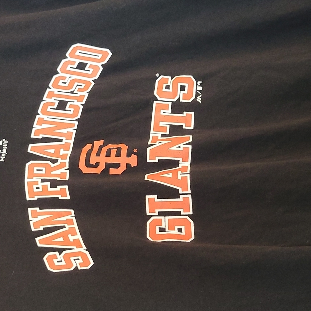 3XLT SAN FRANCISCO GIANTS faded Worn T Shirt - Picture 3 of 8
